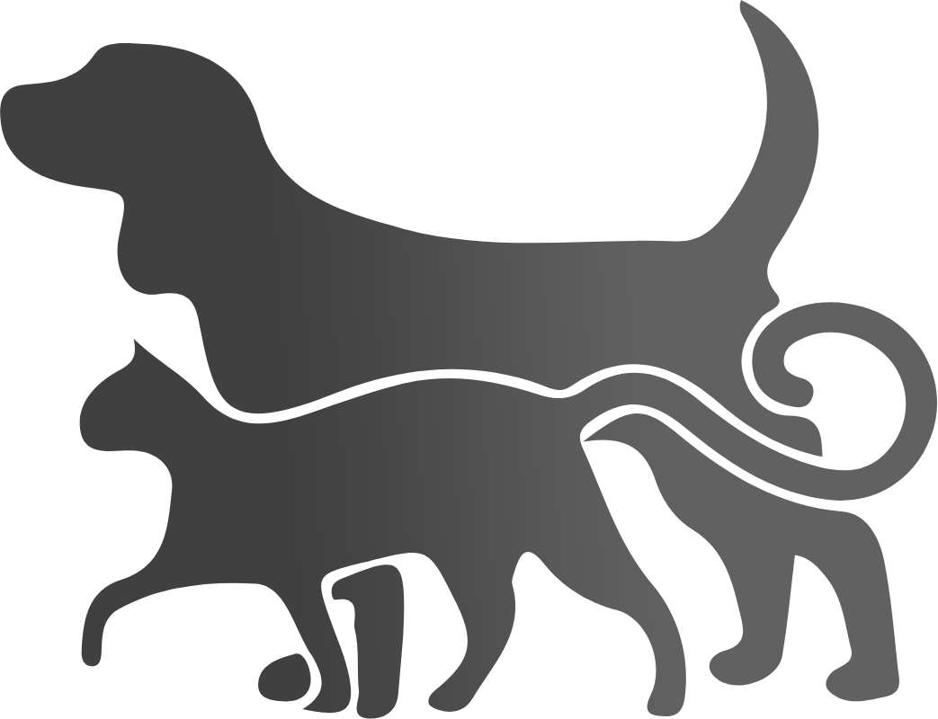 Cat Toys - Transparent Dog And Cat Silhouette (1043x800)