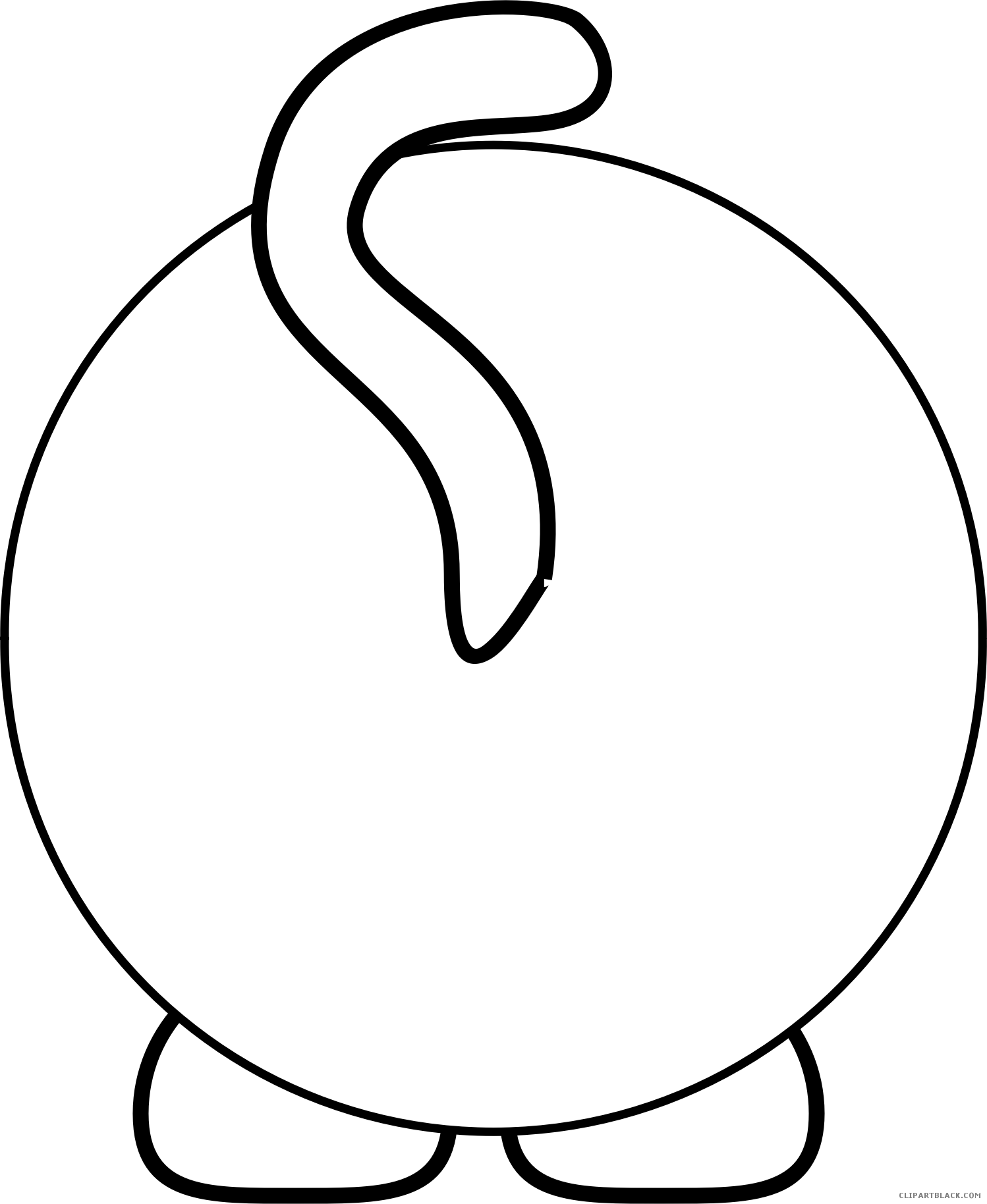 White Cat Animal Free Black White Clipart Images Clipartblack - Line Art (1498x1828)
