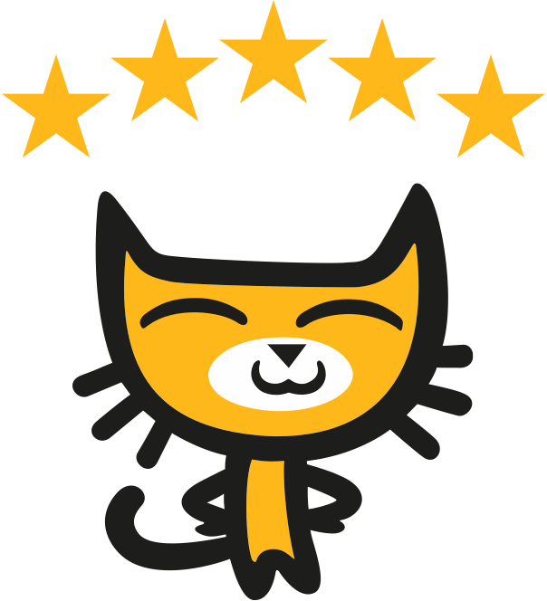 Premier And Premier Plus - 5 Golden Stars Cartoon (604x664)