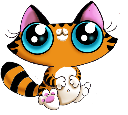 Funny Cat Kitten Tiger Adoptable Auction By Kingzoidlord - Cat (591x524)