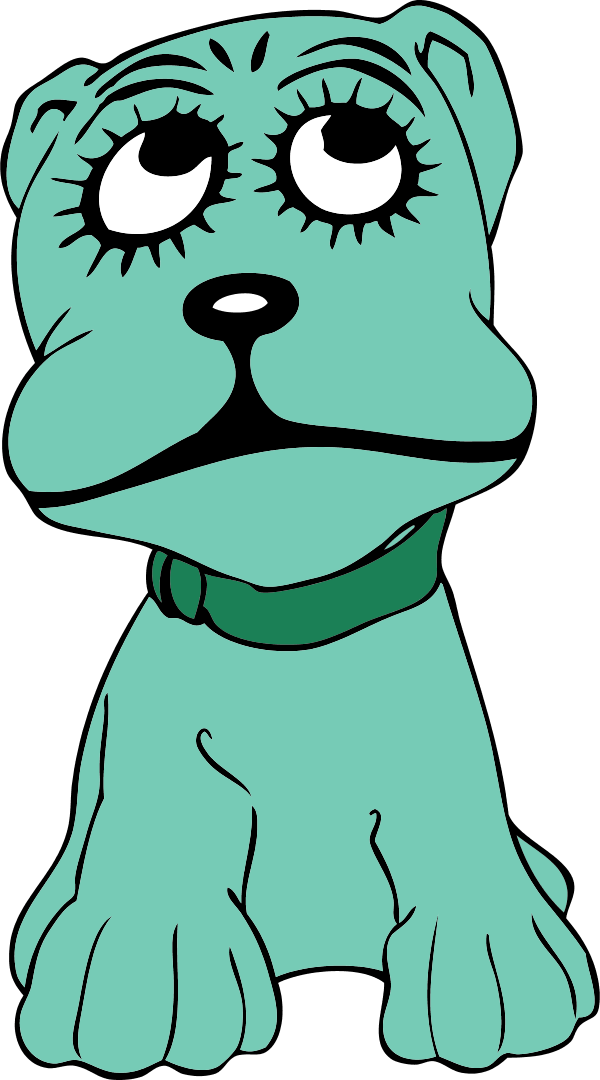 Free Cartoon Dog House Pictures, Download Free Clip - Cartoon Dog Shower Curtain (600x1080)