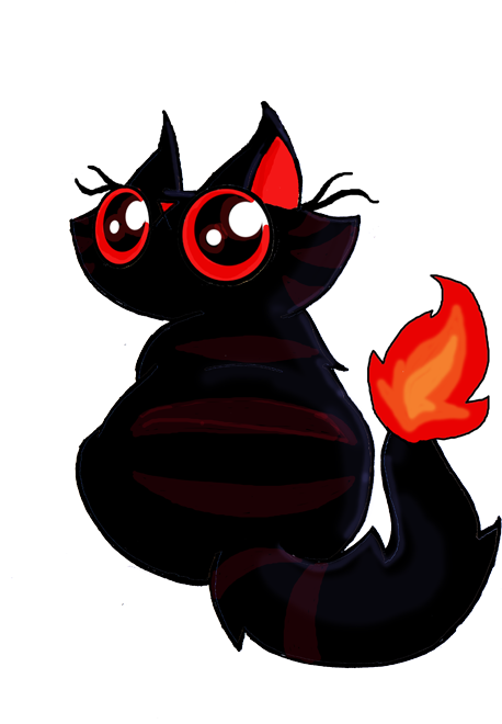 Evil Funny Cat Adoptable By Kingzoidlord - Cartoon (472x668)