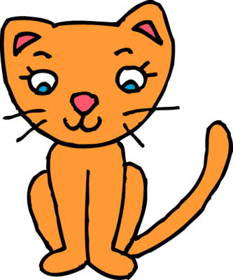 Big Cat Clipart Small Cat - Cat Tshirt Clipart (333x401)