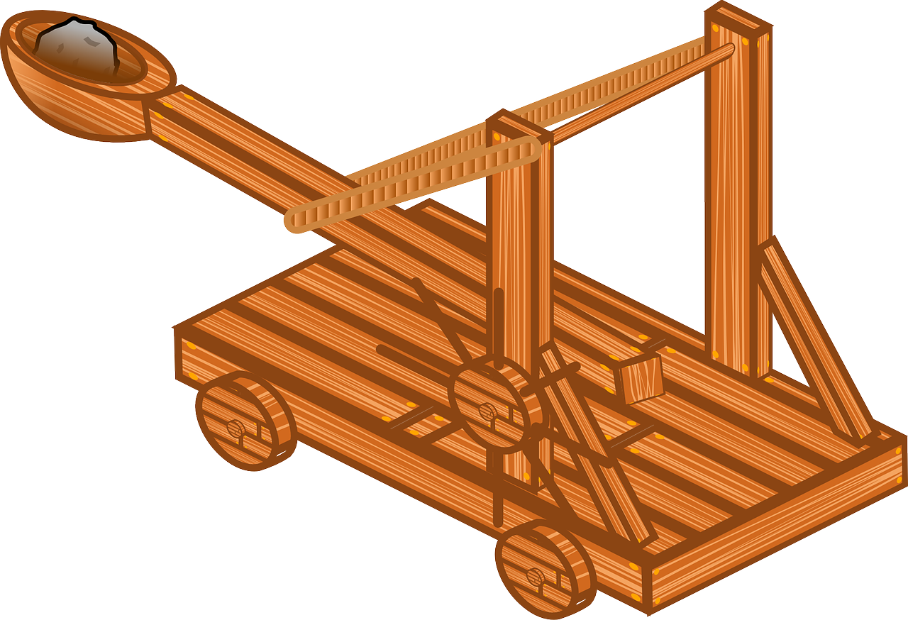 Catapult Clip Art - Catapult Design (1280x874)