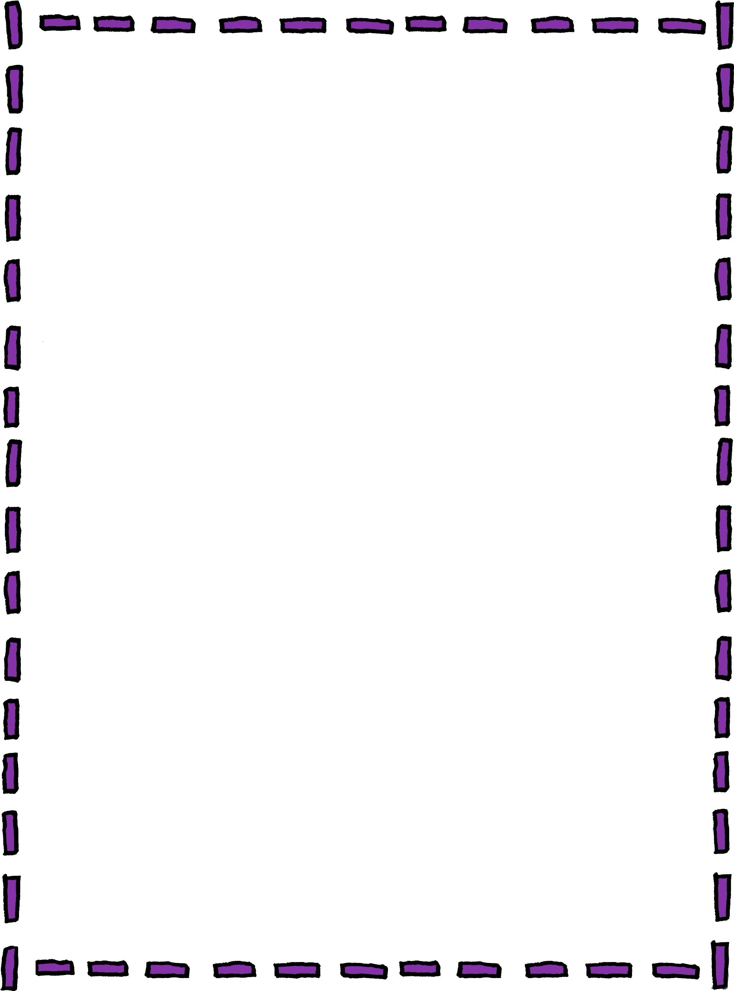 Clip Art Borders Cute - Parent Conference Sign Up Sheet (2550x3300)