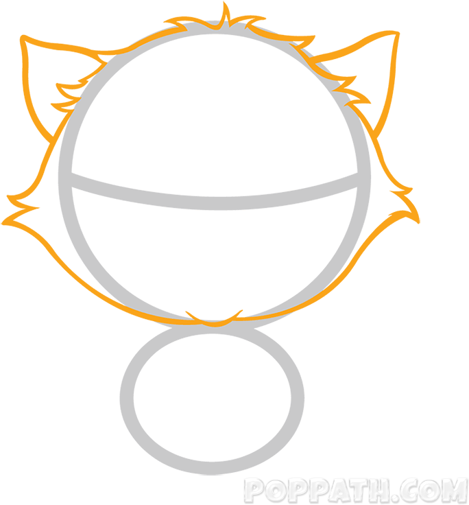 Follow This Easy Tutorial Given Here To Draw An Adorable - Circle (800x800)