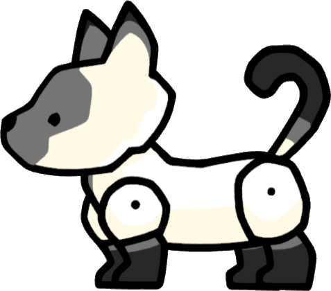 Abyssinian Cat - Scribblenauts Cat List (477x420)