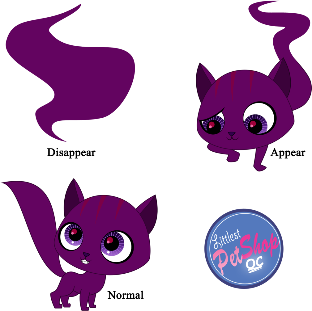 Lps Oc The Cheshire Cat By Motoneko On Deviantart Littlest - Cartoon Lps Cat (1024x1024)
