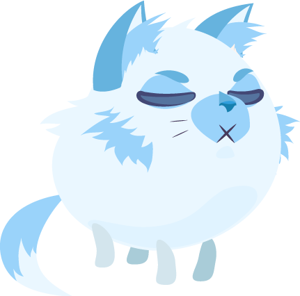 All Of The Kitty-cat Designs For That Project I Was - Cartoon (431x426)