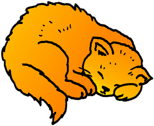 Orange Cat Png By Clipartcotttage On Clipart Library - Orange Cats Clip Art (500x410)