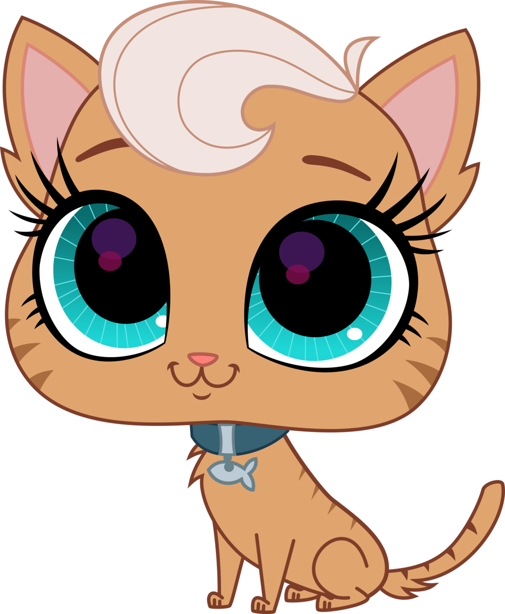 Pet Shop - Littlest Pet Shop Cat Cartoon (1024x1244)
