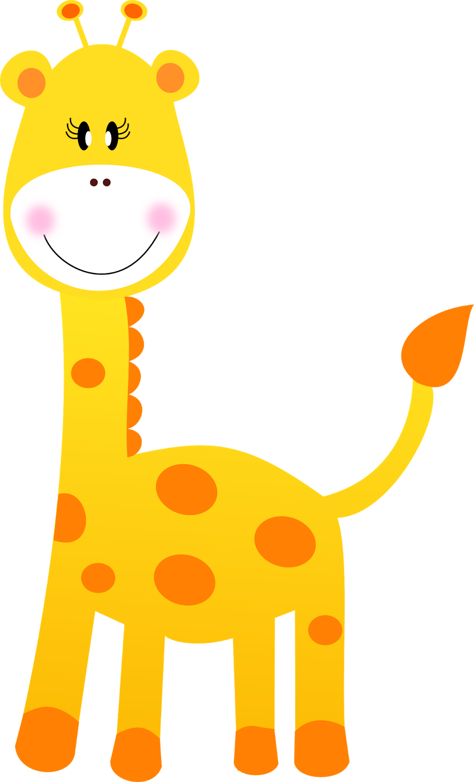 You Can Download By Various Options Like Giraffe Clipart - Animais Safari Sem Fundo (970x1600)