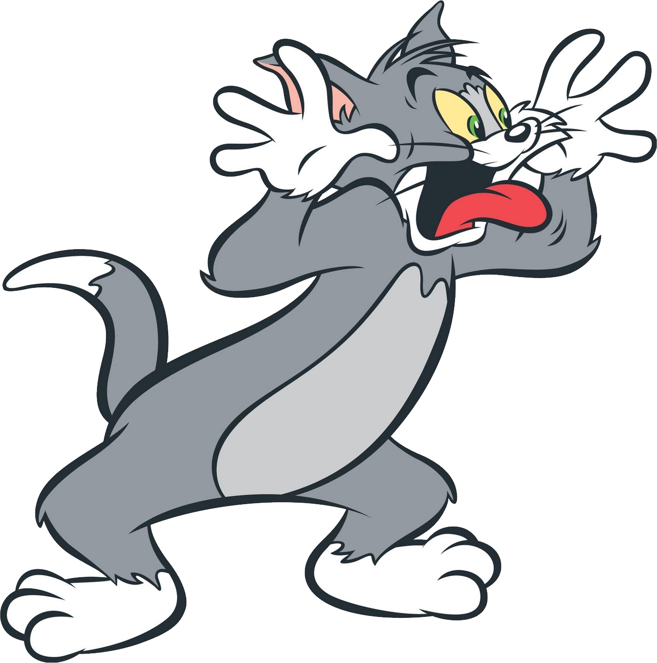 Tom Cat Jerry Mouse Tom And Jerry Cartoon Clip Art - Tom And Jerry Png (1340x1352)