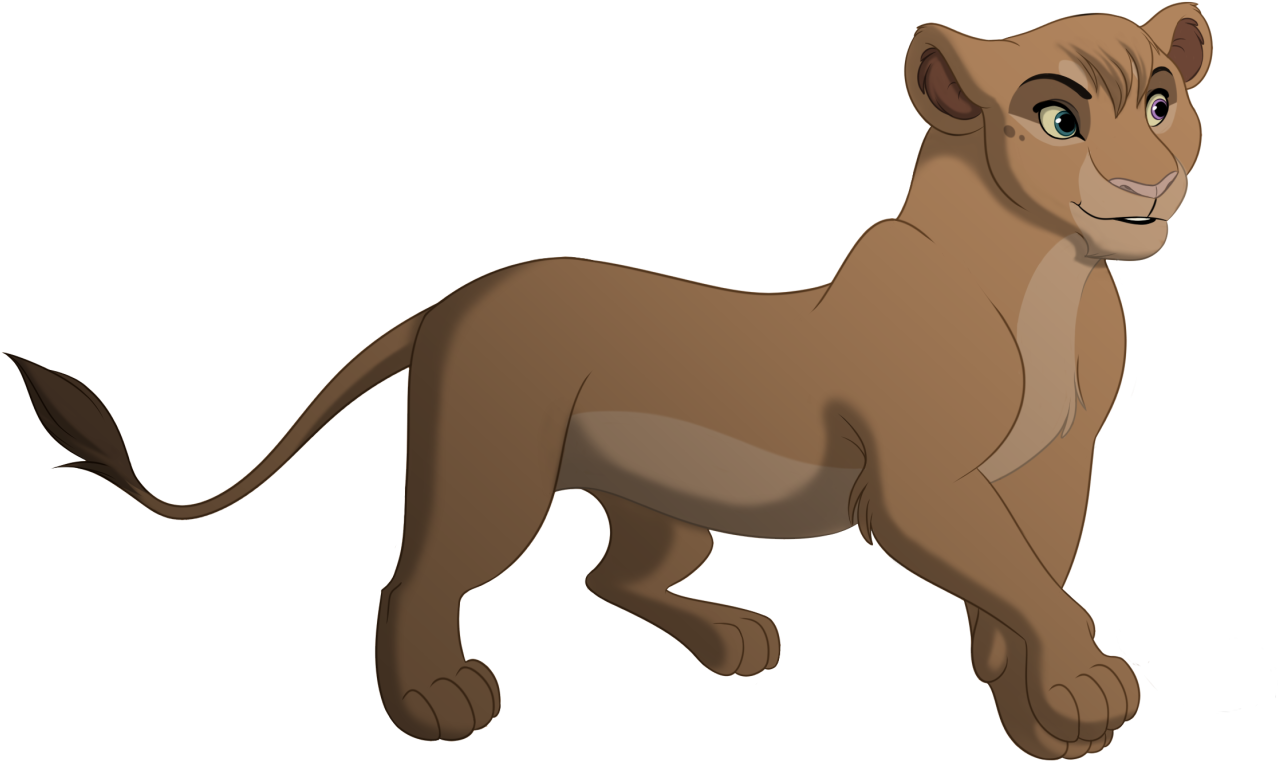 Nala The Lion King Cartoon Clip Art - Lion King Lionesses Art (1400x891)