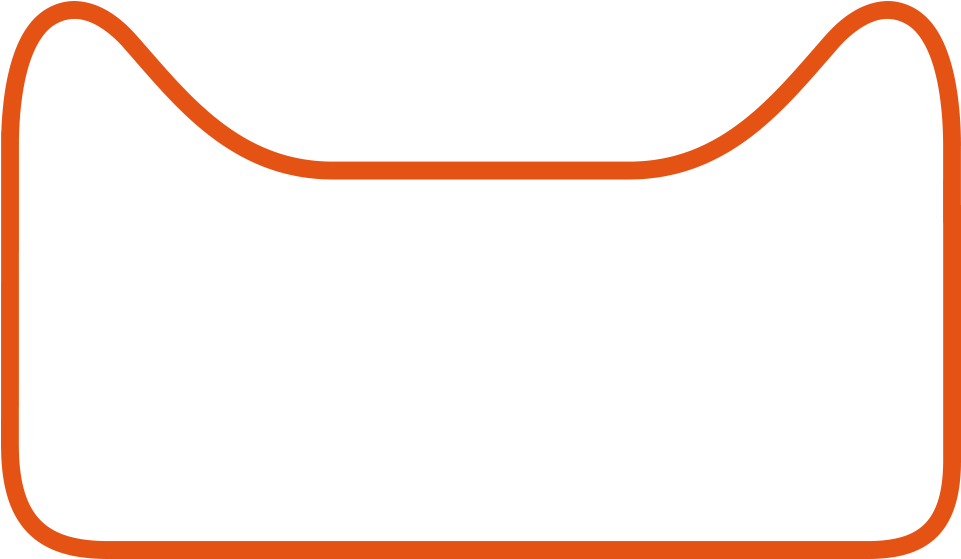 Orange Simple Day Cat Border Texture - Orange Simple Day Cat Border Texture (1000x721)