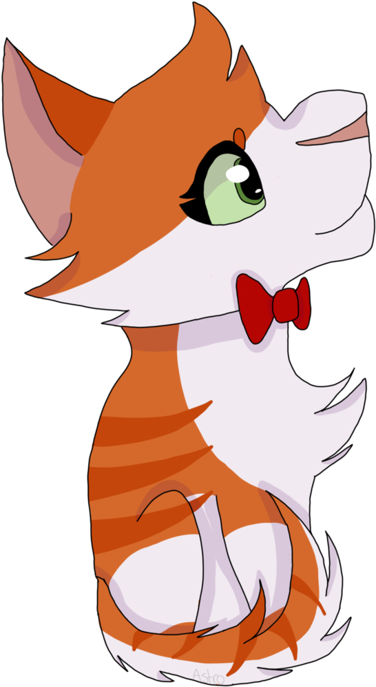 Whiskers Red Fox Cat Clip Art - Cartoon (774x1032)