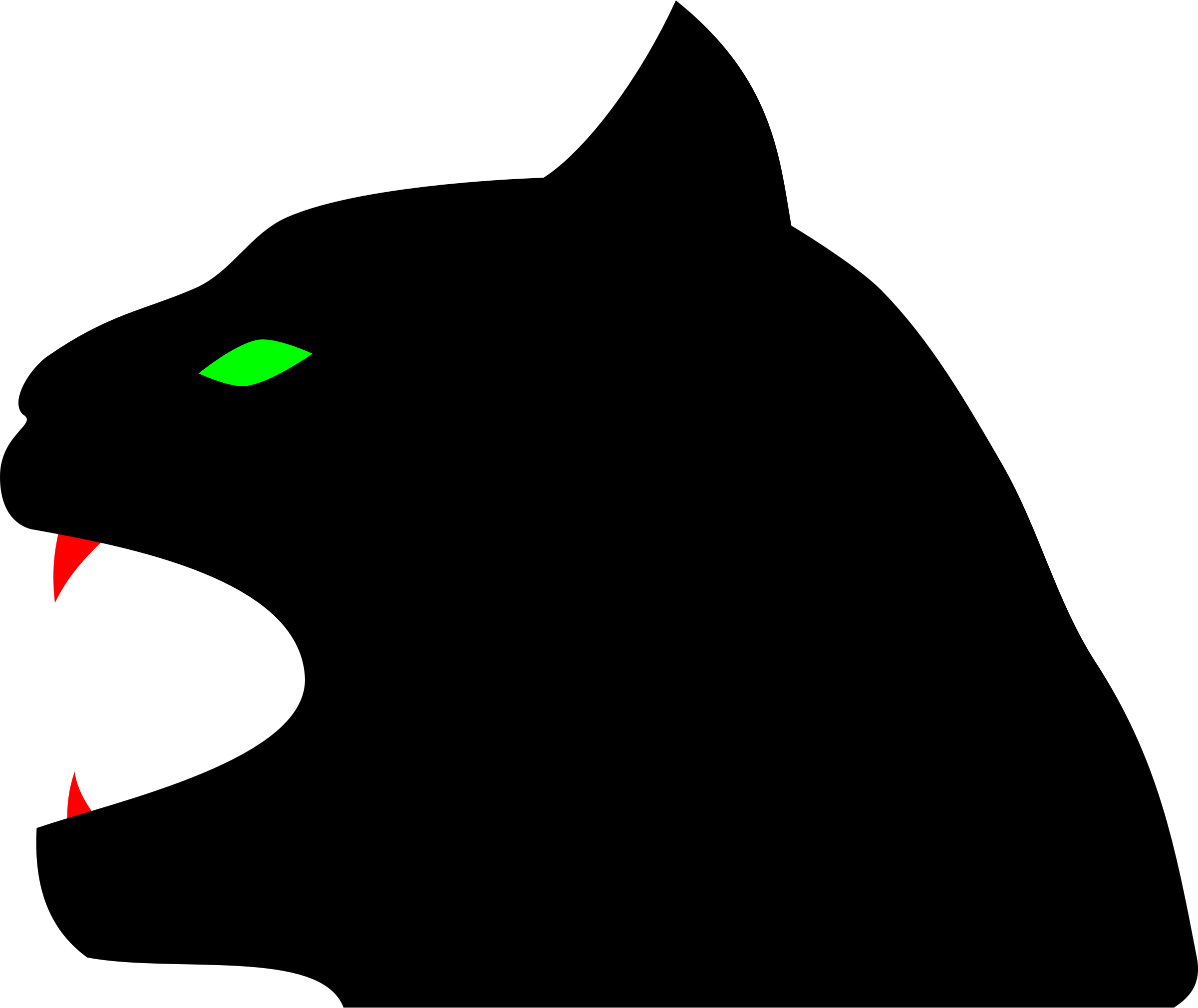 Kitteh Dangerous By Rones - Clip Art Cat Evil Transparent (2400x2020)