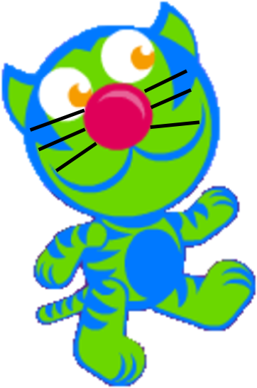 Whiskers Slycat Clip Art At Clkercom Vector - Clip Art (432x593)