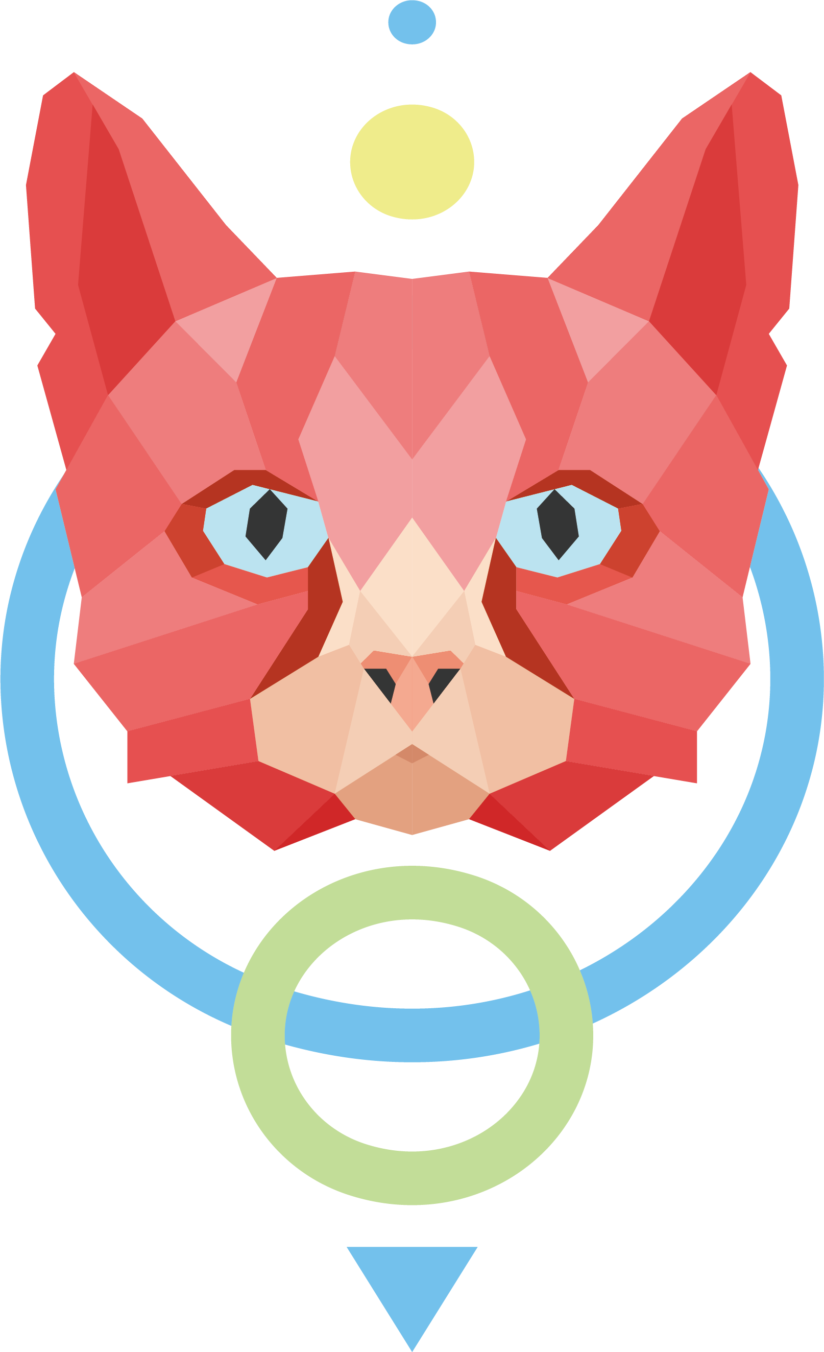 Whiskers Kitten Pink Euclidean Vector - Whiskers Kitten Pink Euclidean Vector (1614x2647)