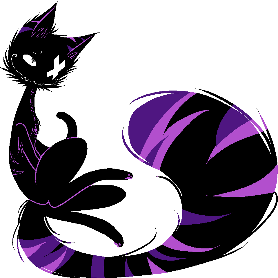 Mischievously Going With The Cheshire Cat - Anime Girl Cheshire Cat (972x978)