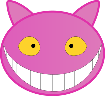 Cheshire Cat Emoji By Yiffycupcake - Cheshire Cat Emoji (400x367)
