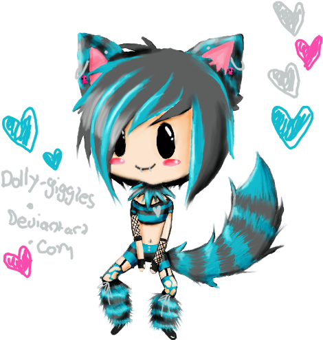 Cheshire Cat Id By Dolly-giggles - Cartoon (500x700)