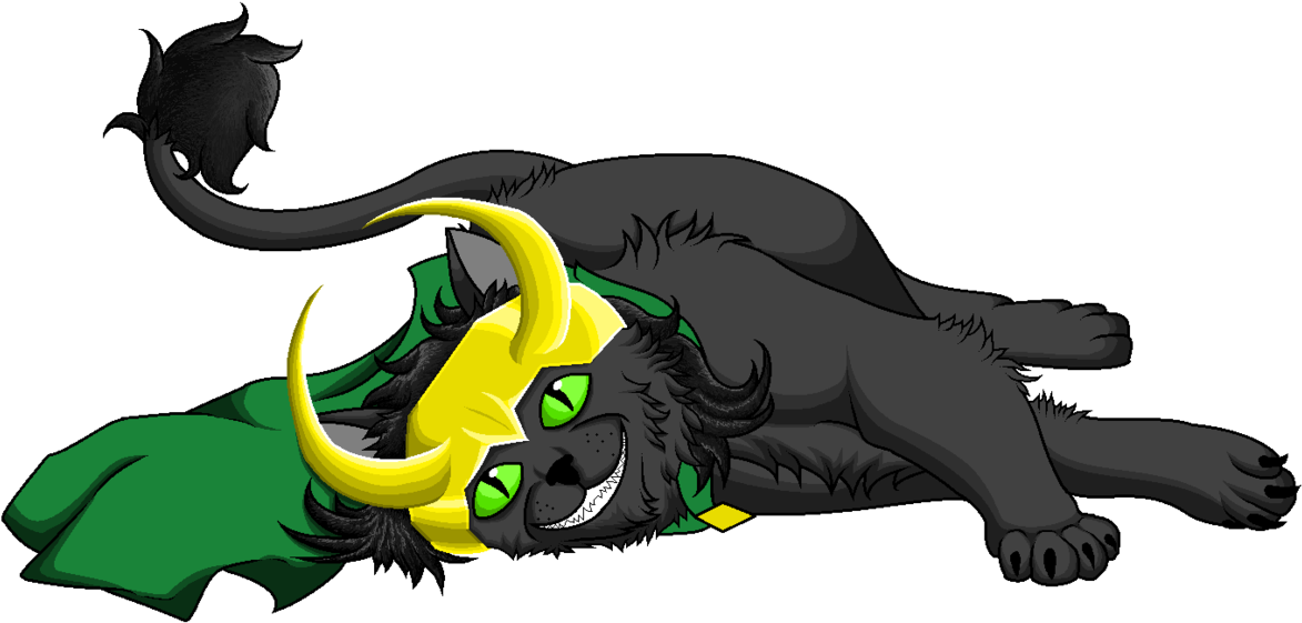 Cheshire 'lokitty' Cat By Agentlaufeyson - Loki Cheshire Cat (1222x654)