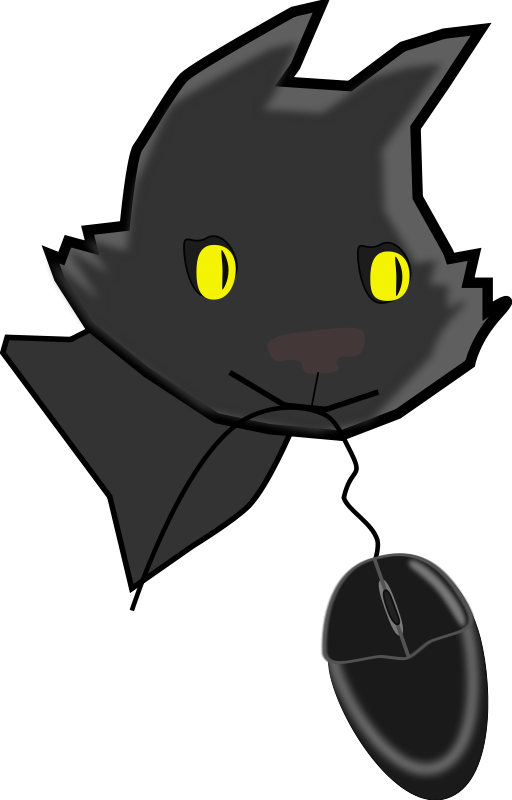 Doudoulinux Logo - Cat Yawns (512x800)