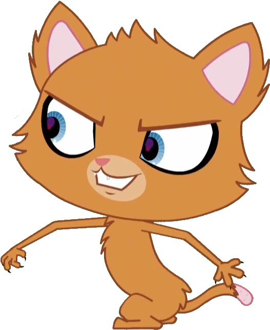 Lps Naughty Cat Vector By Varg45 - Cartoon (655x731)