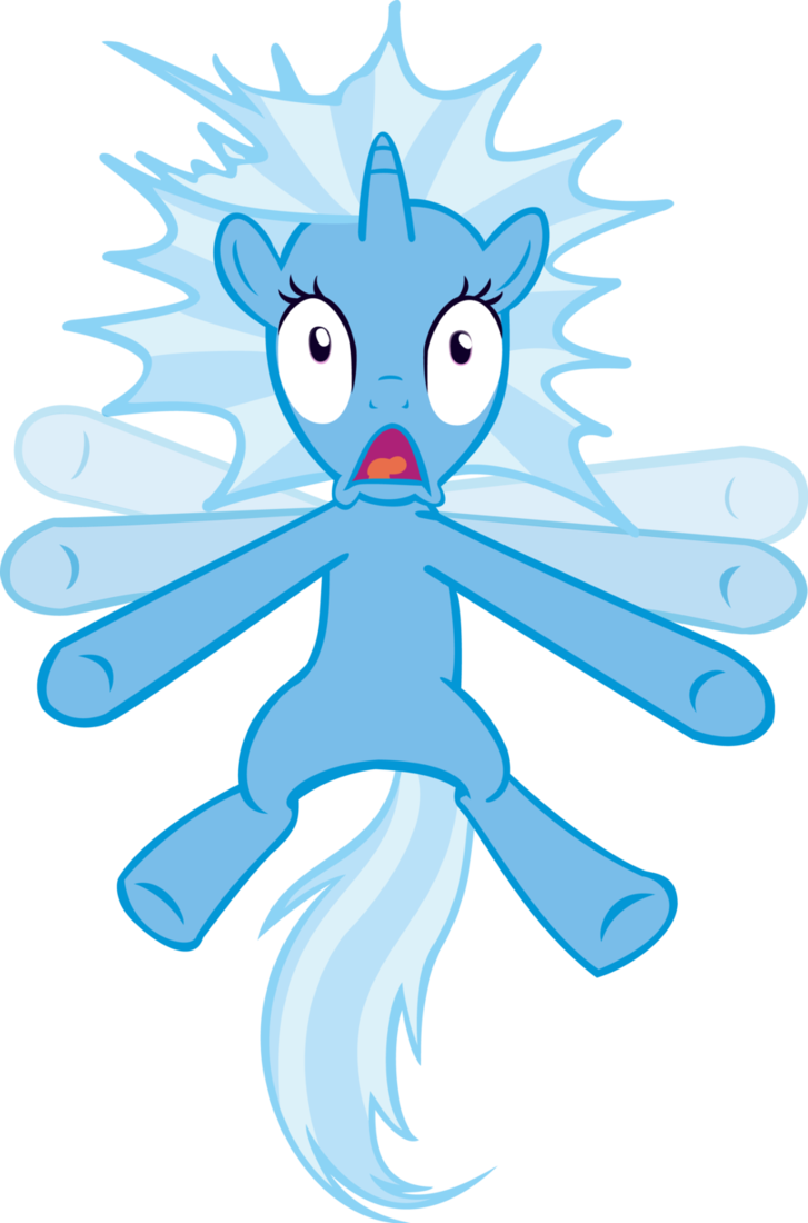 Scared Trixie Is Scared By Project Hedge - Icon (727x1100)