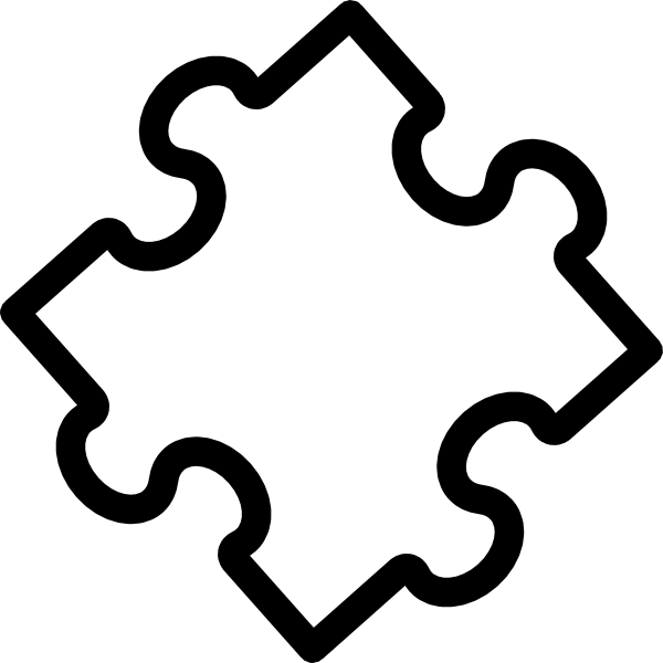 Jt Puzzle Piece 8 Clip Art - Puzzle (600x600)