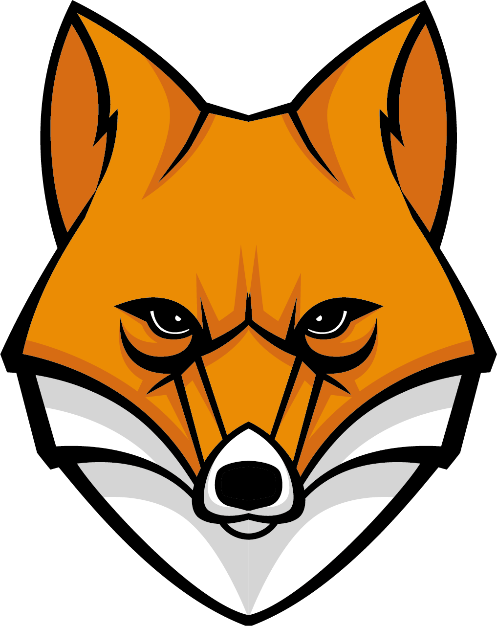 Fox Clipart Png Image 05 - Fox Head Clipart Png (1017x1280)