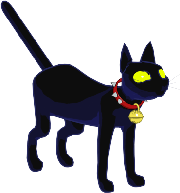 Black Cat By Oatmealzombies - 3d Computer Graphics (640x480)