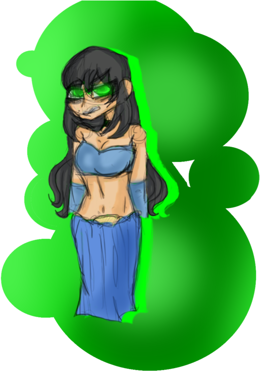 Aphmau By Cinder Black Cat - Cartoon (1032x774)