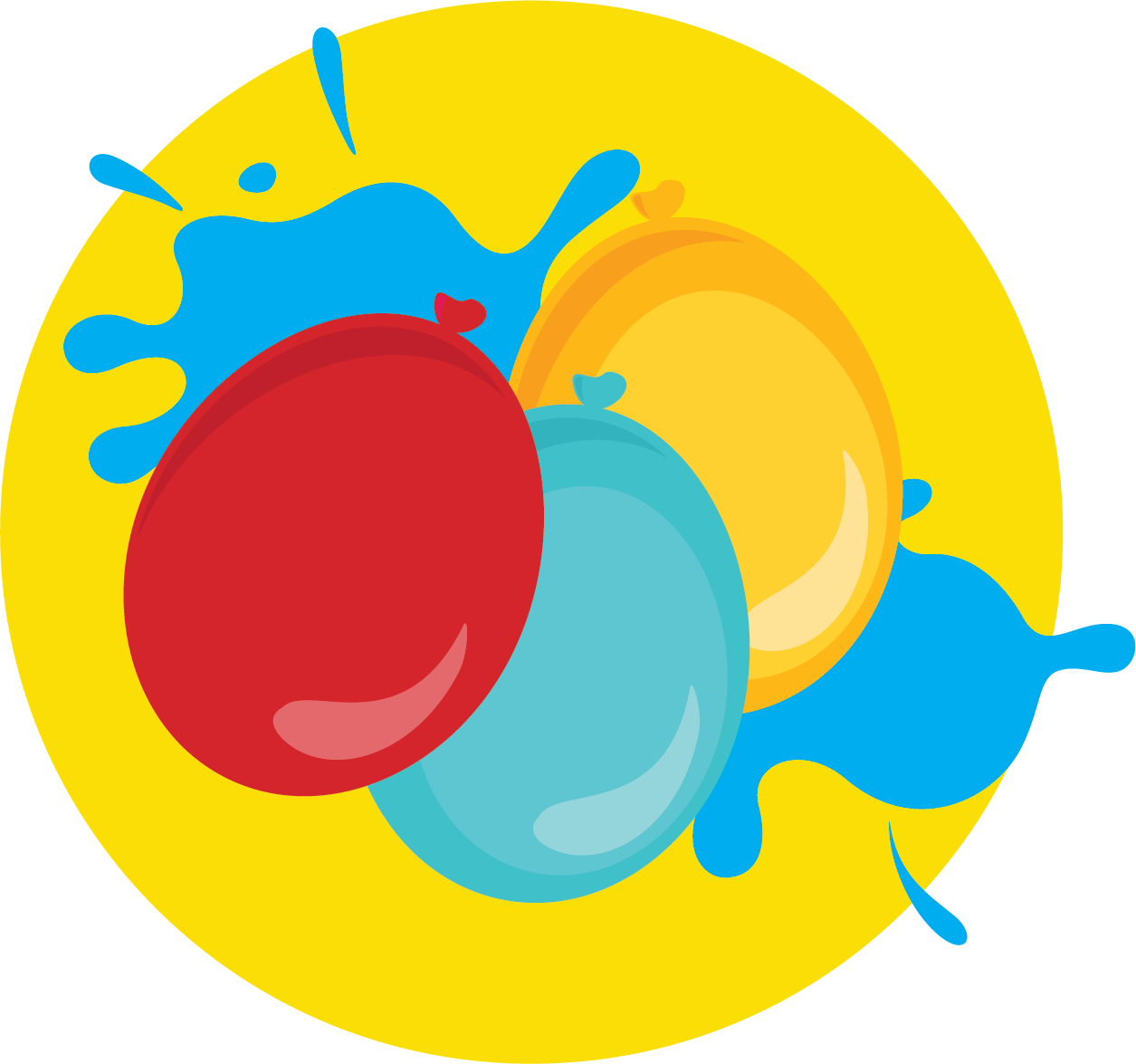 Project Details - Clip Art Water Balloons (1255x1175)