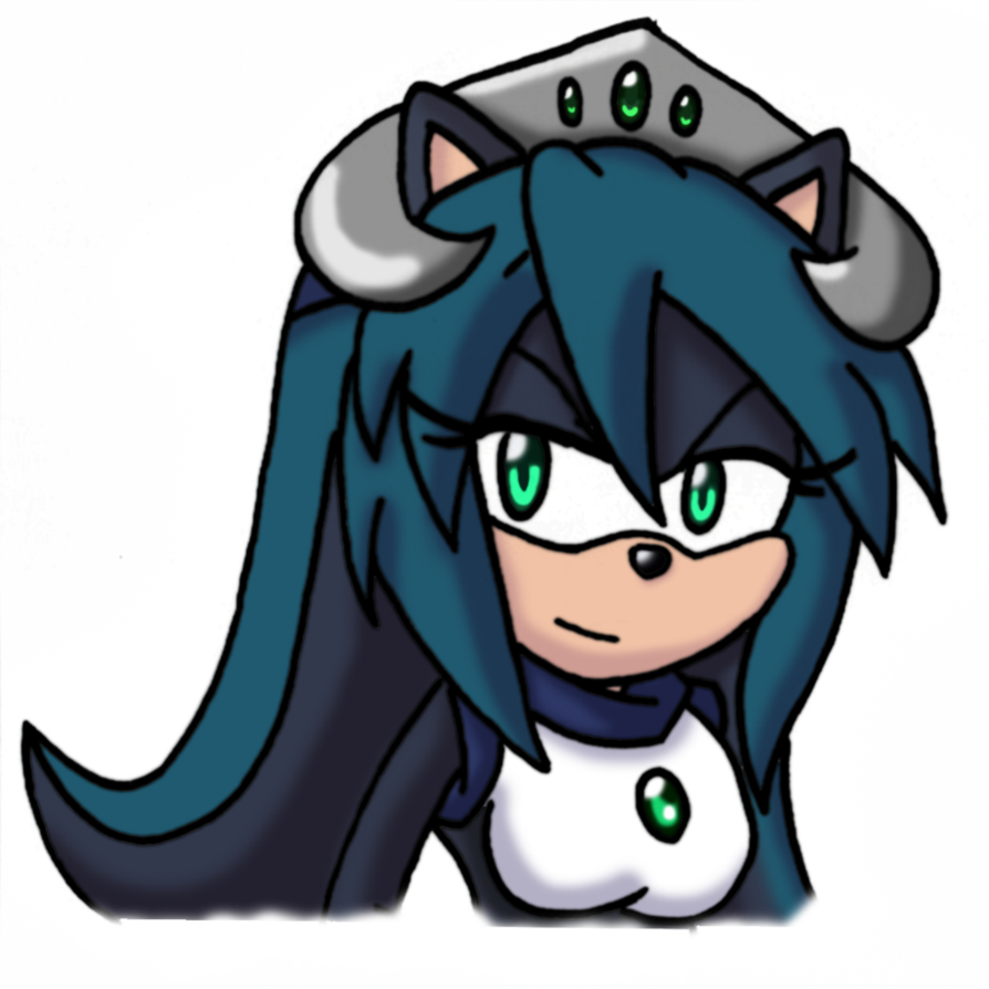 Mana The Hedgehog Gift To Gabriel Black Cat By Retzan - Gabriel Black (894x894)