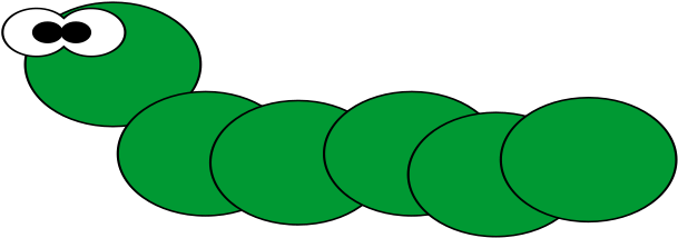 Caterpillar Clip Art Download - Tırtıl Png (800x800)