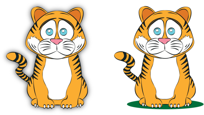 Animals,cartoon - Glmihof Sad Tiger Beer Mug (800x544)