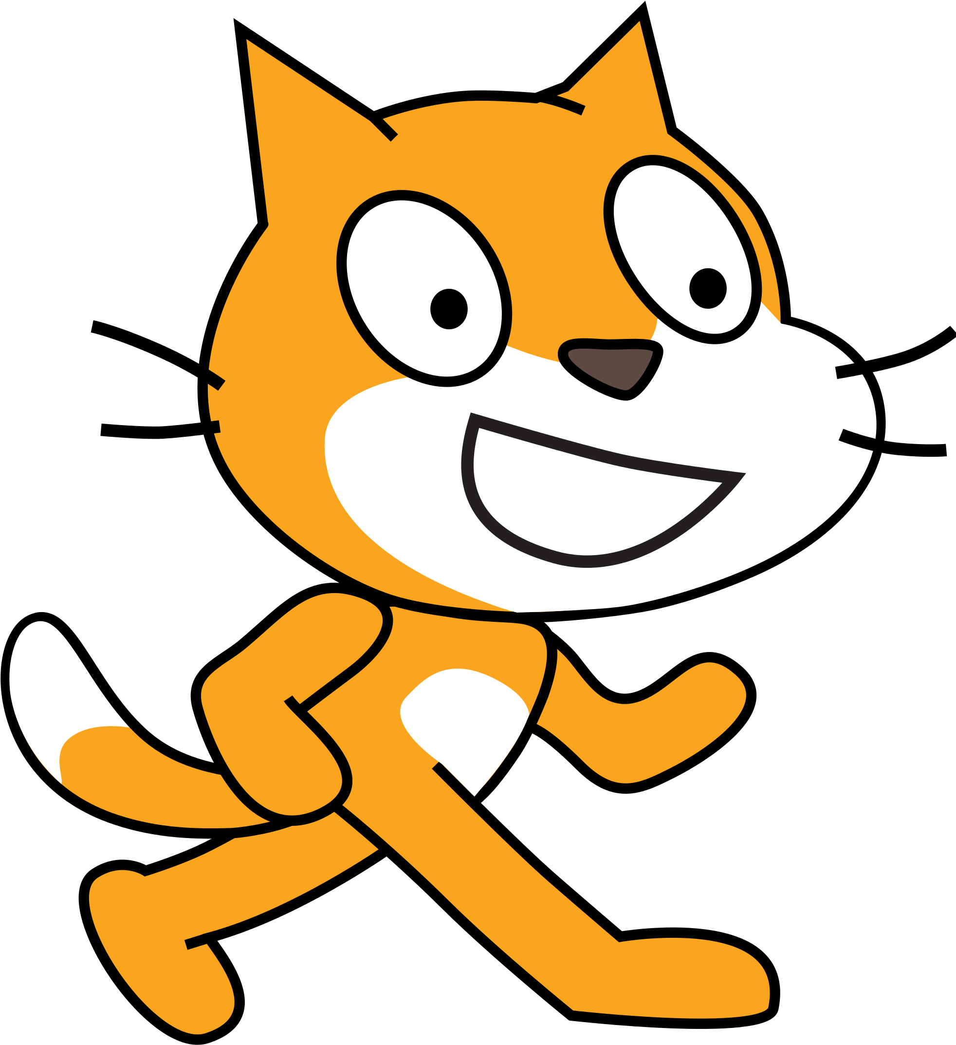 The Scratch Cat - Scratch Cat (2000x2213)