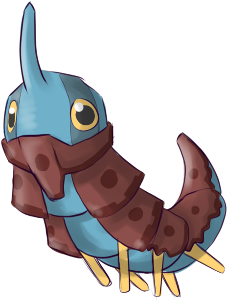 Samurai Caterpillar By Valor810 - Cartoon (900x720)