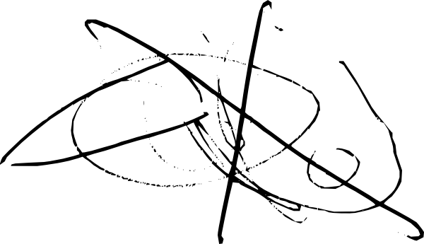 Scratch - Clipart - Cross Scratch Png (600x345)