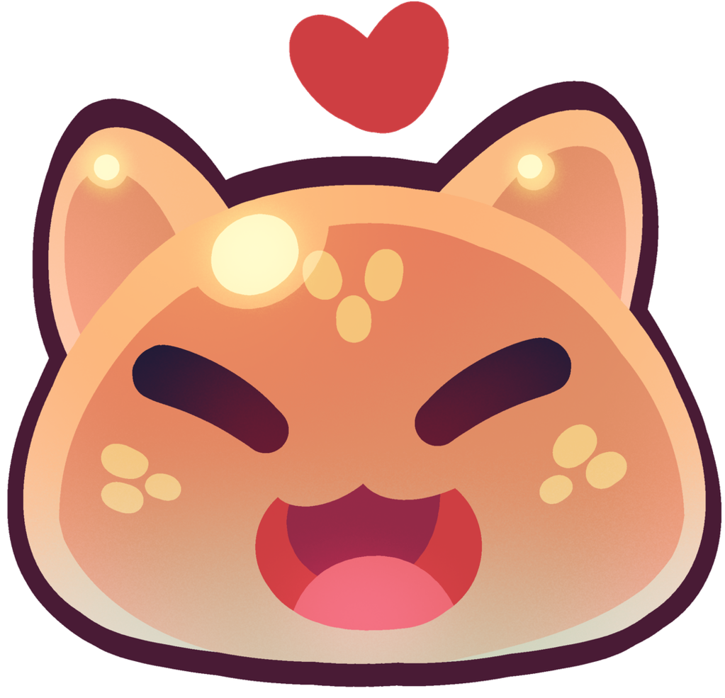 Fat Cat Emoji By Chocolate-rebel - Discord Cat Emoji (1080x1080)