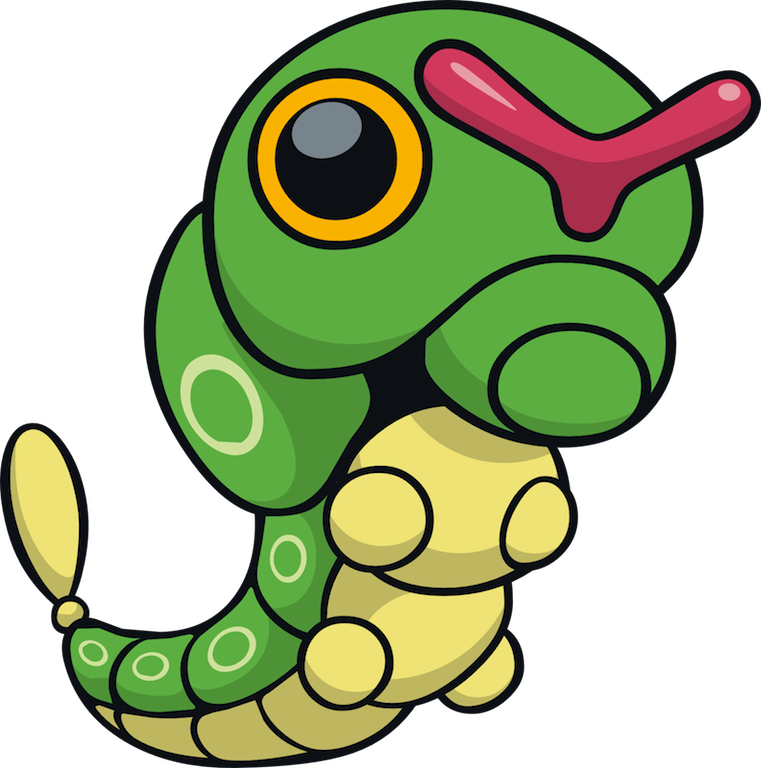 Caterpie Pokemon - Pokemon Caterpie (761x768)