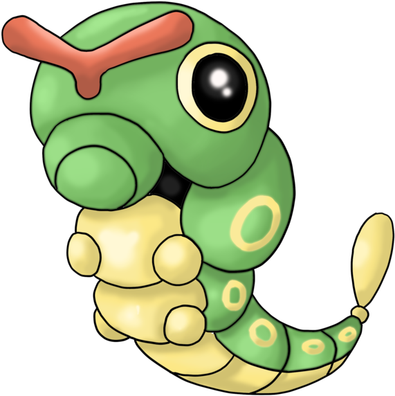 Caterpie By Shippochan1000 Caterpie By Shippochan1000 - Pokemon Caterpie (1063x751)