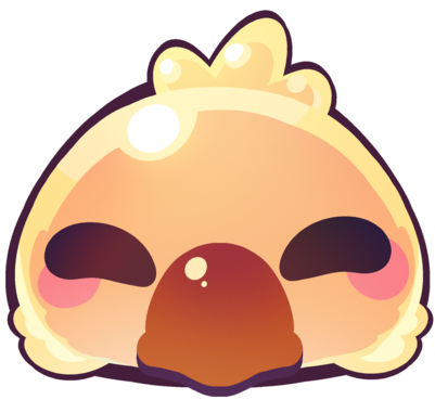 Chocolate Rebel 33 3 Fat Chocobo Emoji By Chocolate - Final Fantasy Emoji (400x400)