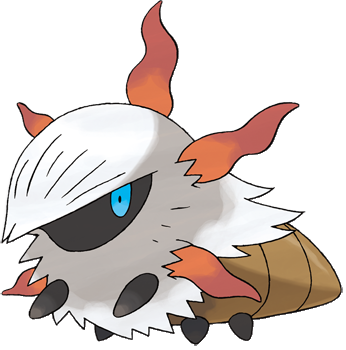 Caterpillar Pokemon - Pokemon Larvesta (346x350)