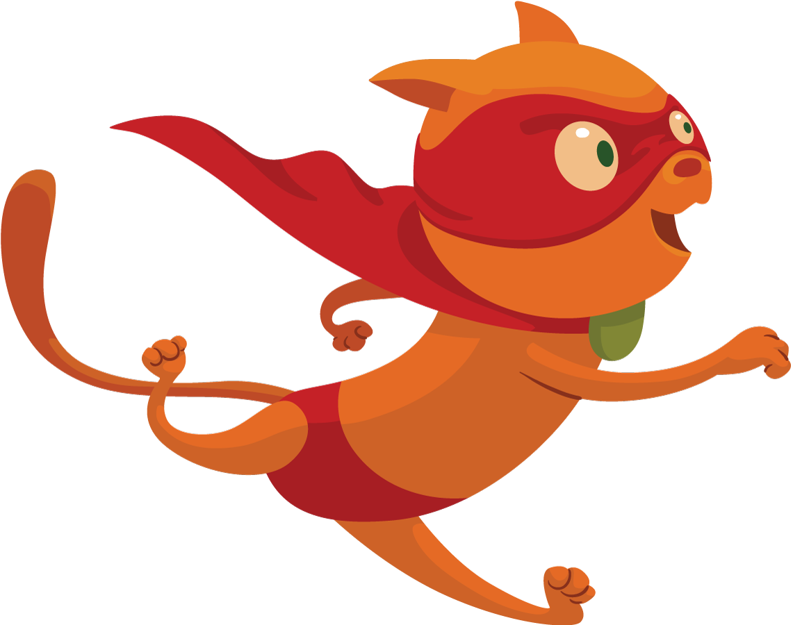 Clip Arts Related To - Superhero Cat Clipart (1141x900)