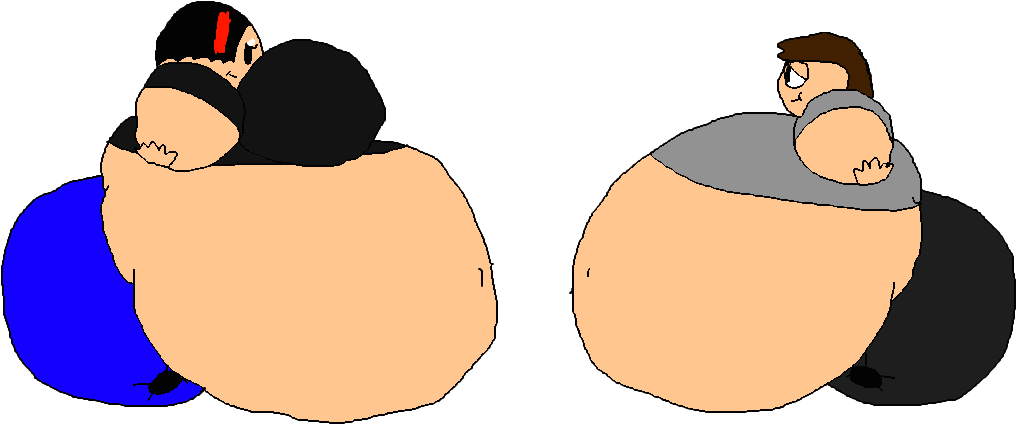 Fat And Chubby Alex And Susie-flare By Spongecat1 - Comics (1024x560)