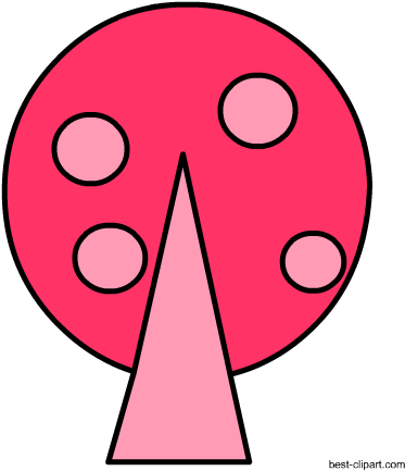 Pink Tree Free Clip Art - Clean Power Supply - Plug Warning Labels (450x450)