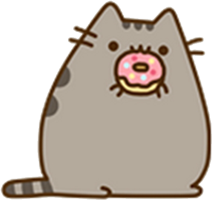 Pusheen Cat Clipart - Notebook Journal : Pusheen02: Pocket Notebook Journal (718x507)
